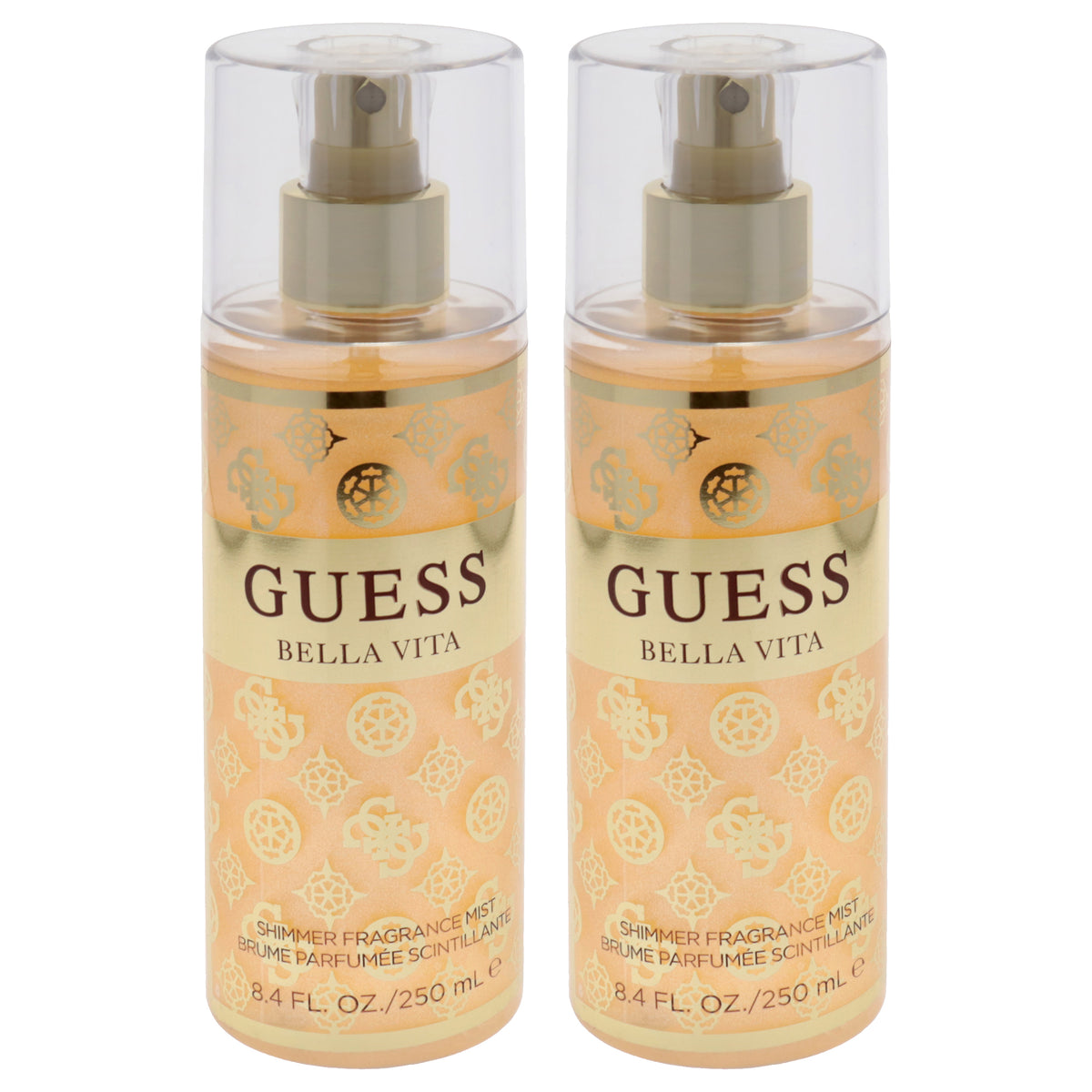 Guess Bella Vita Shimmer by Guess for Women - 8.4 oz Fragrance Mist - Pack of 2