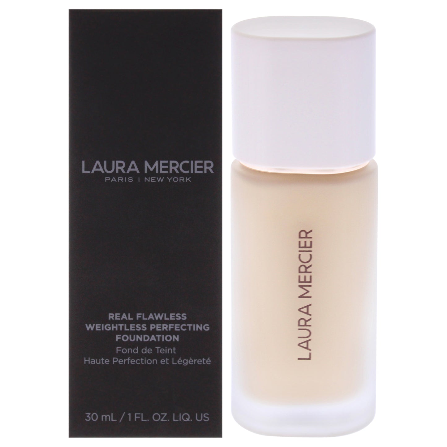 Real Flawless Weightless Perfecting Foundation - 1W1 Cashmere by Laura Mercier for Women - 1 oz Foundation