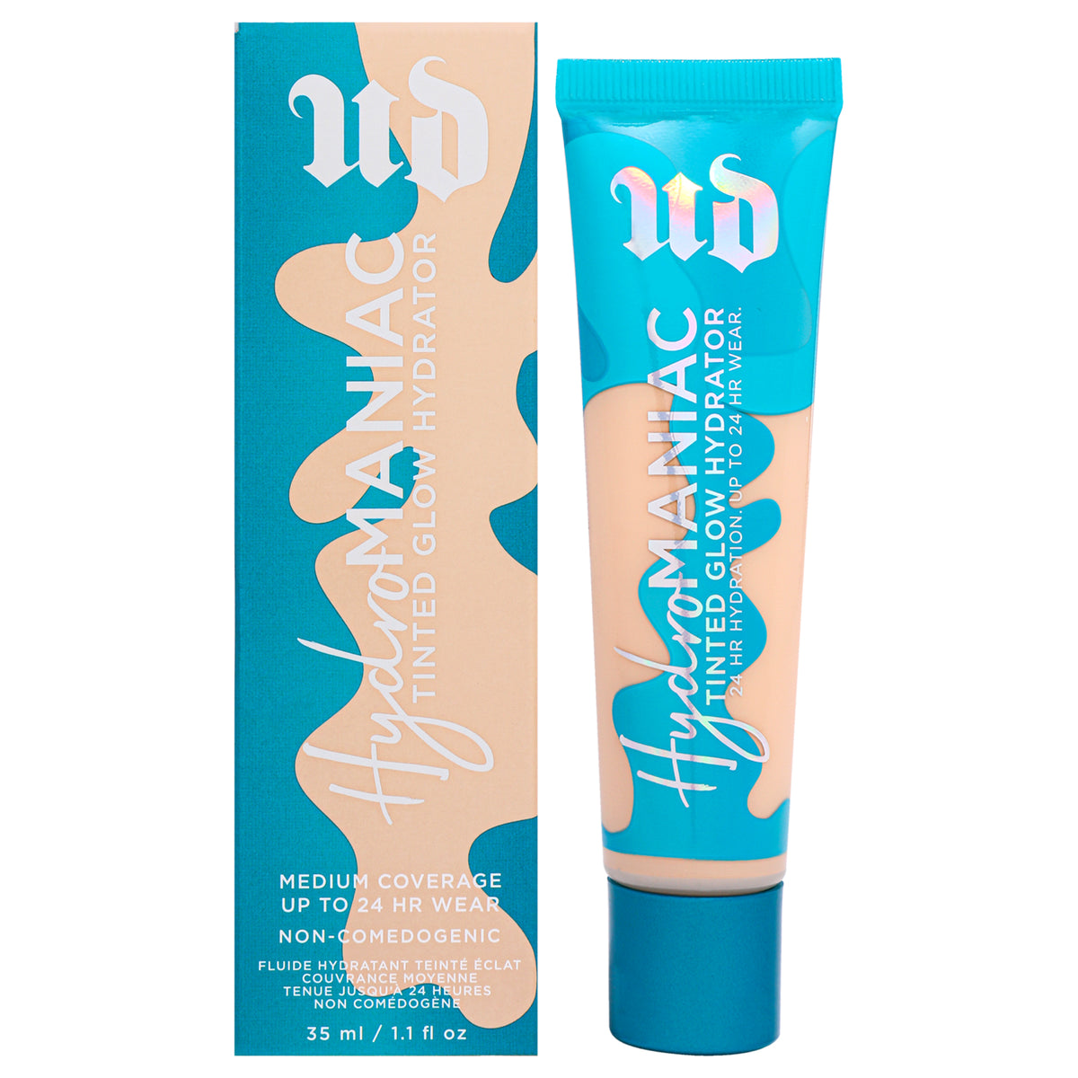 Hydromaniac Tinted Glow Hydrator - 20 Fair by Urban Decay for Women - 1.1 oz Foundation