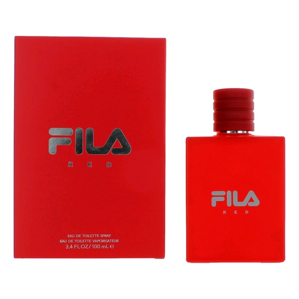 Fila Red by Fila for Men - 3.4 oz EDT Spray
