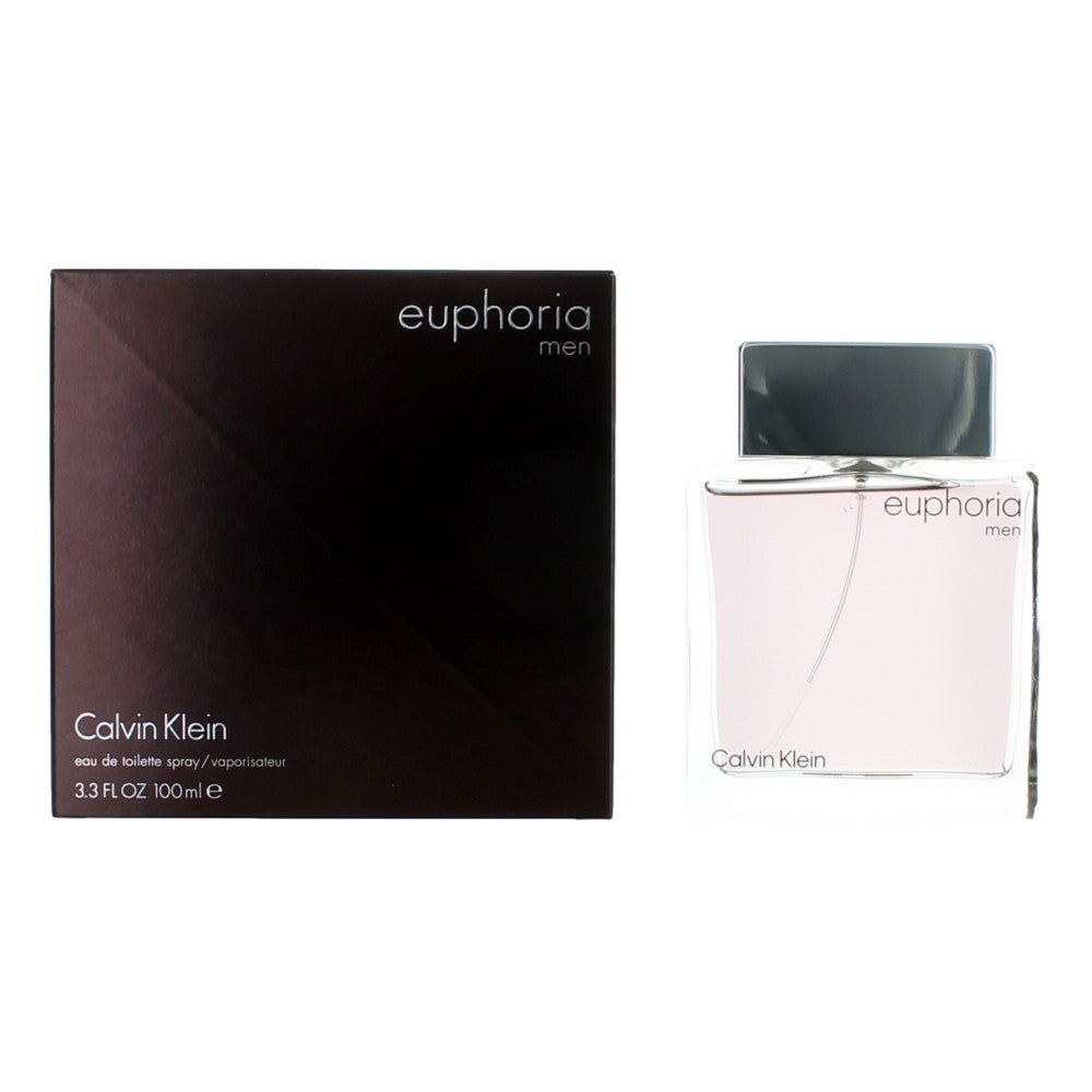 EUPHORIA FOR MEN/CALVIN KLEIN EDT SPRAY 3.4 OZ (M)