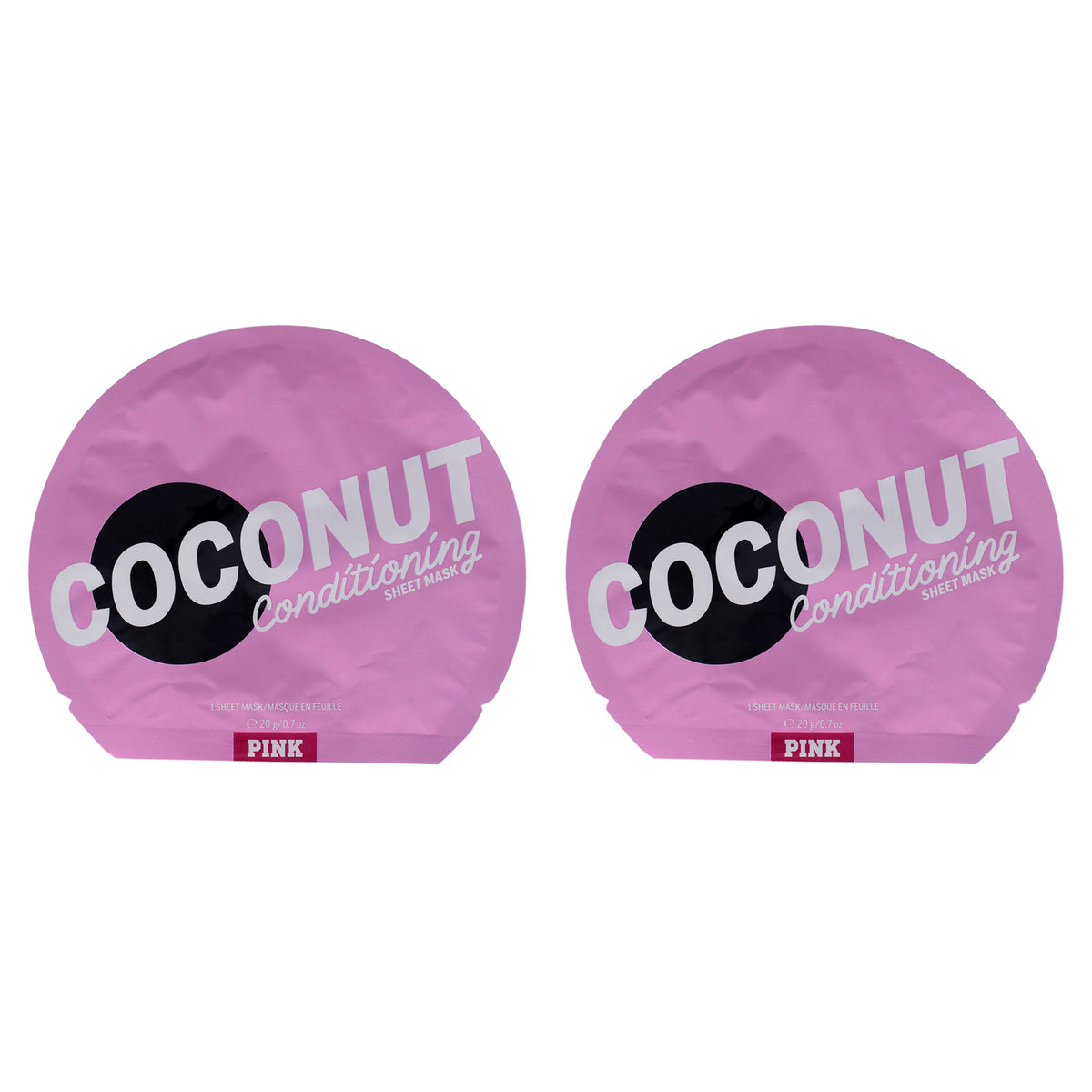 Coconut Conditioning Sheet Mask by Victorias Secret for Unisex - 1 Pc Mask - Pack of 2