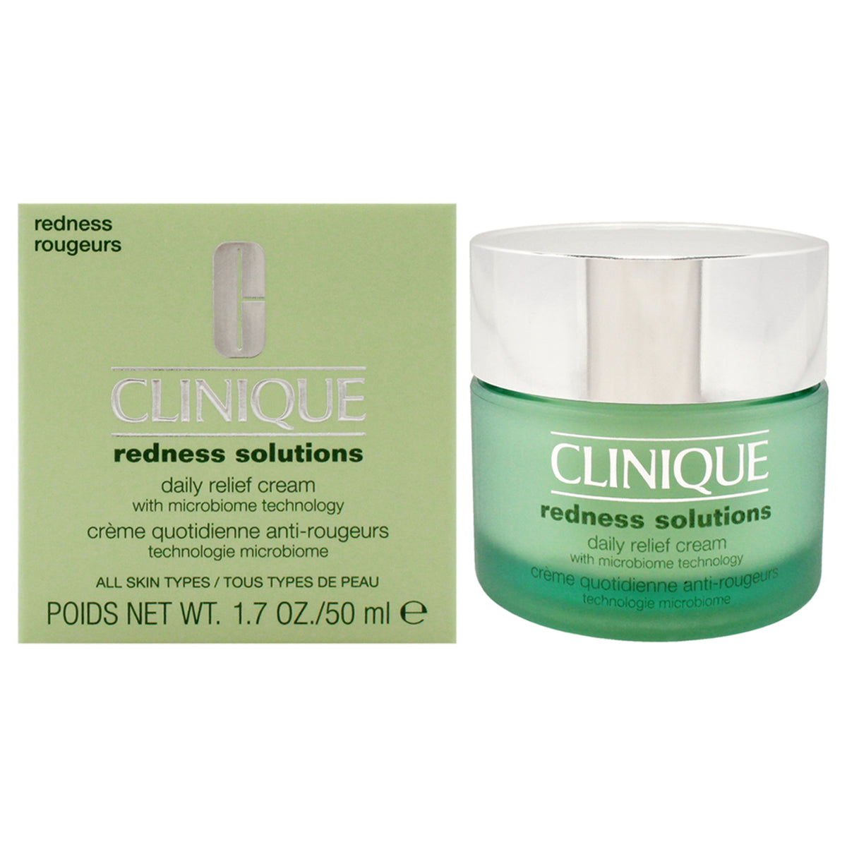 Redness Solutions Daily Relief Cream - All Skin Types by Clinique for Unisex - 1.7 oz Cream