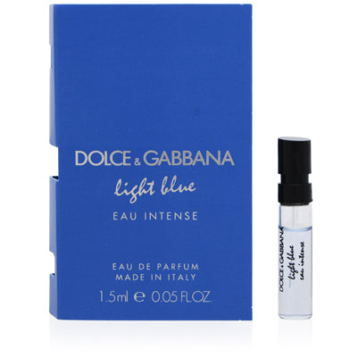LIGHT BLUE EAU INTENSE/D&G EDP SPRAY VIAL 0.05 OZ (1.5 ML) (W)