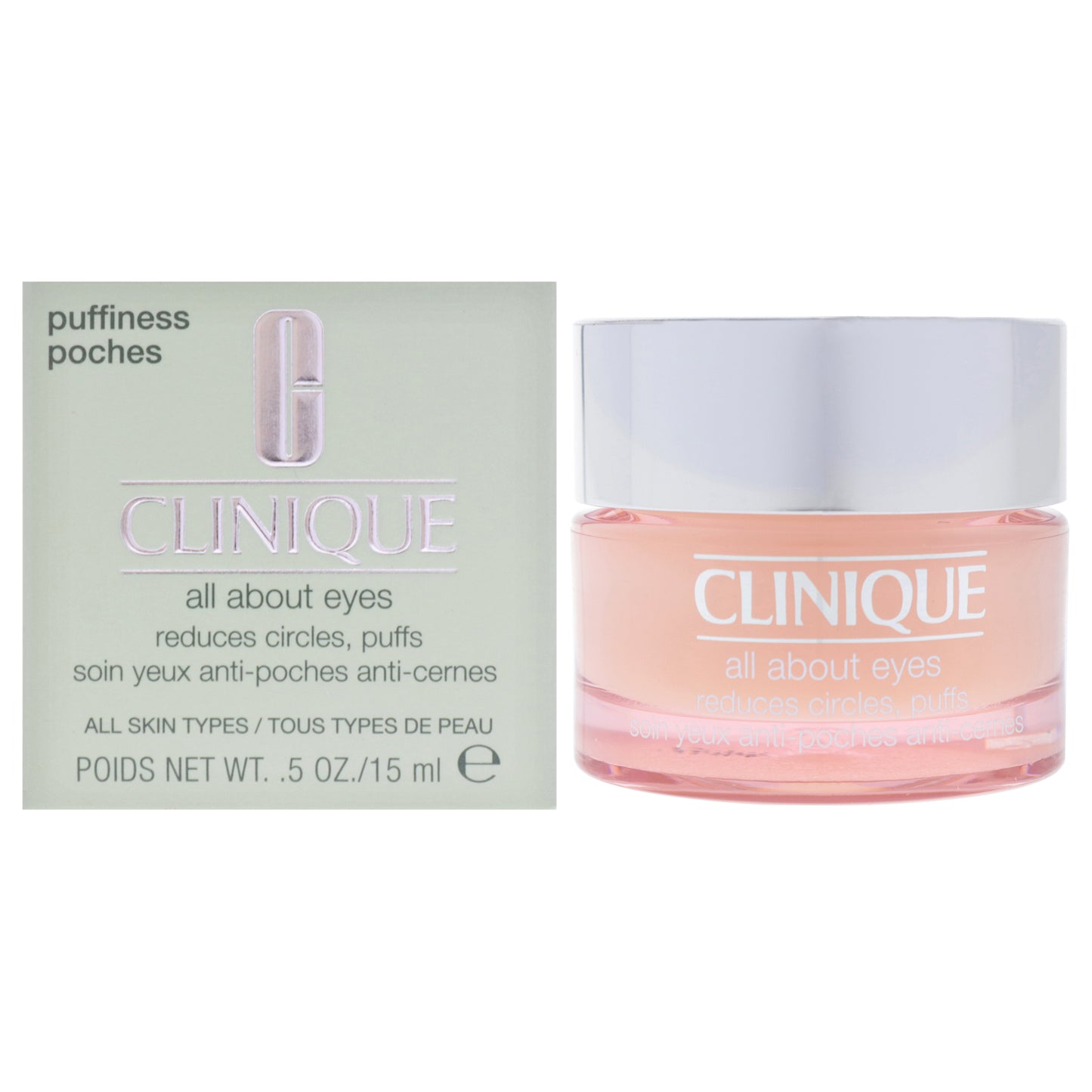 All About Eyes by Clinique for Unisex - 0.5 oz Cream