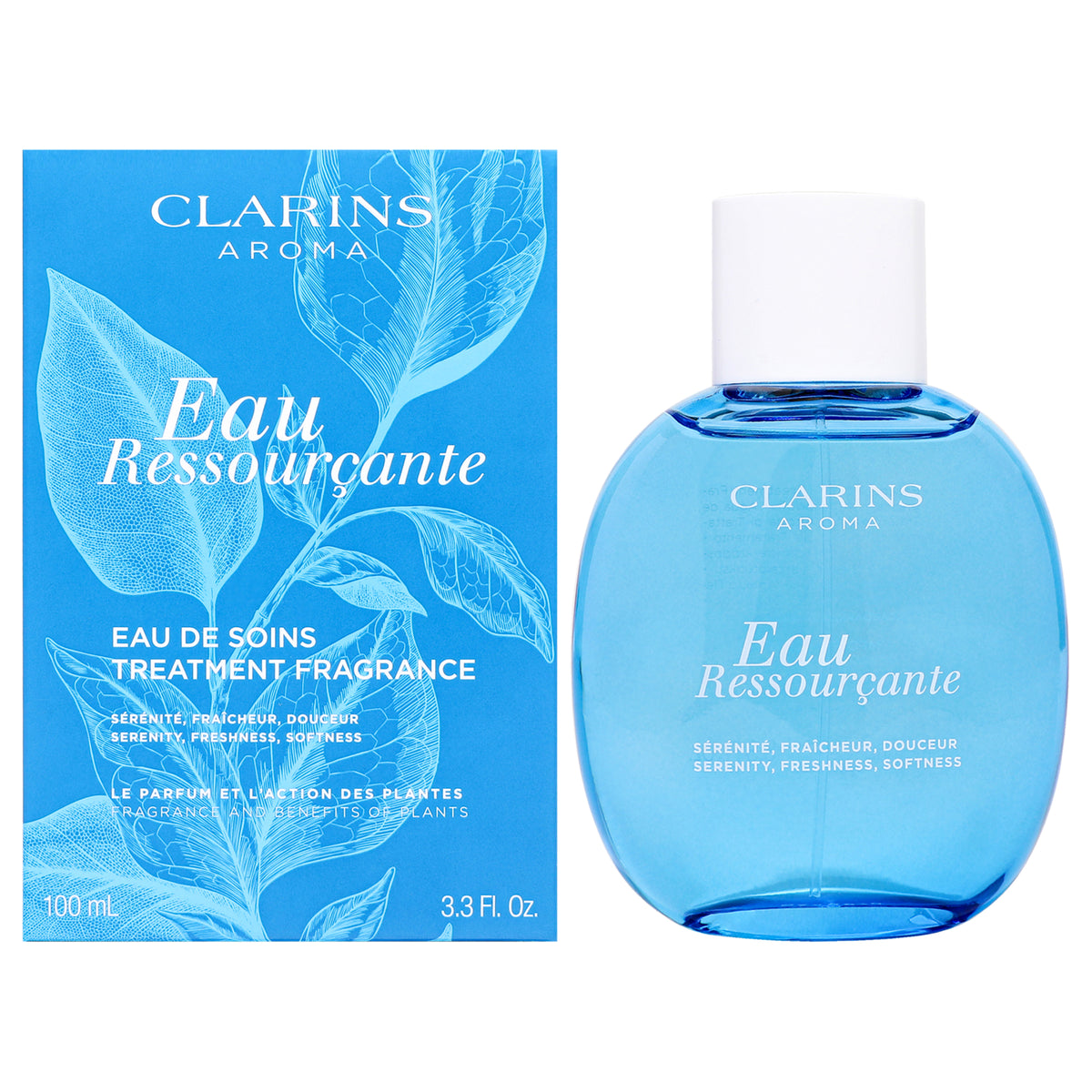 Eau Ressourcante Treatment Fragrance by Clarins for Women - 3.3 oz Treatment