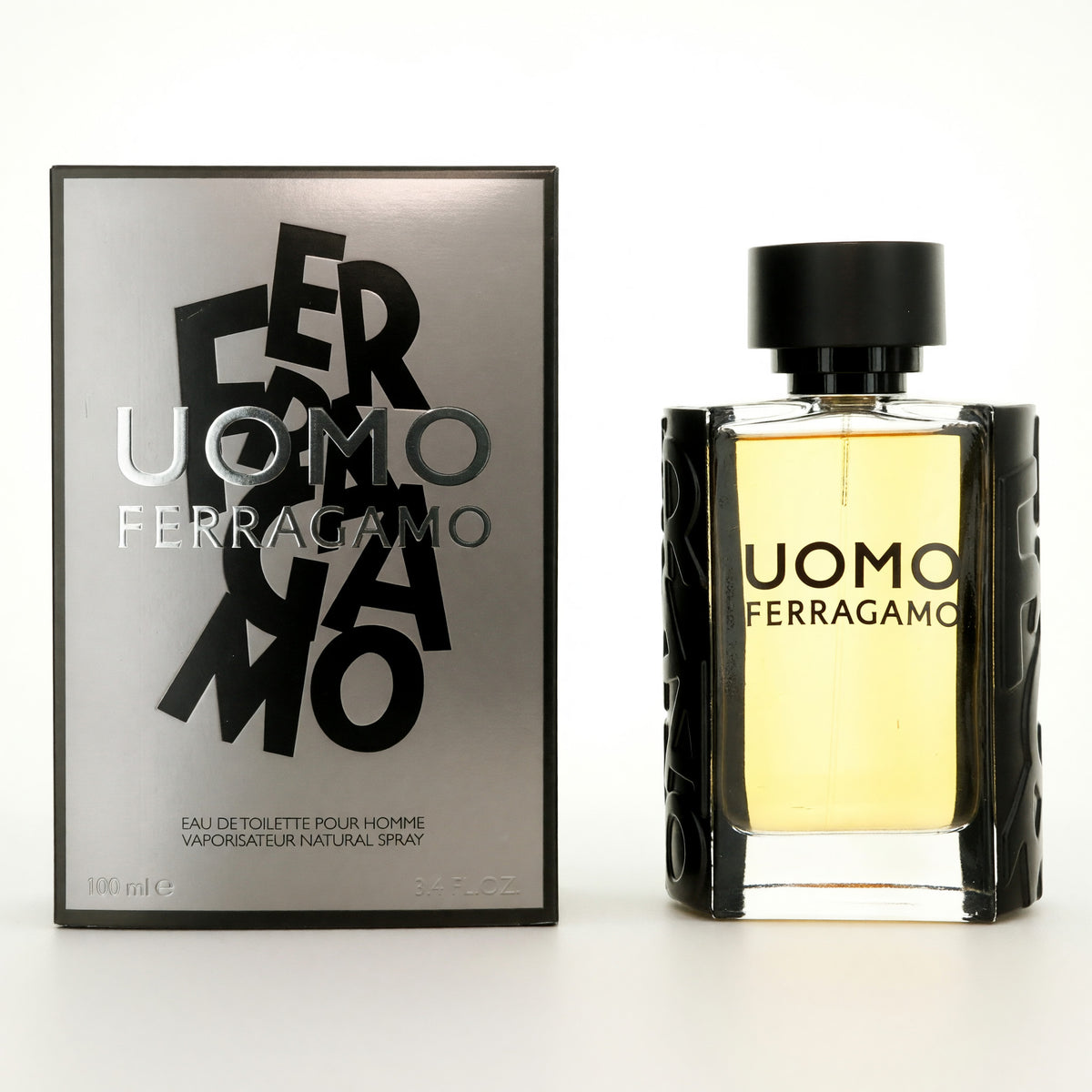 Uomo by Salvatore Ferragamo, 3.4 oz Eau De Toilette Spray for Men