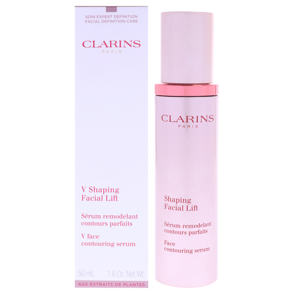 V Shaping Facial Lift Serum by Clarins for Women - 1.6 oz Serum