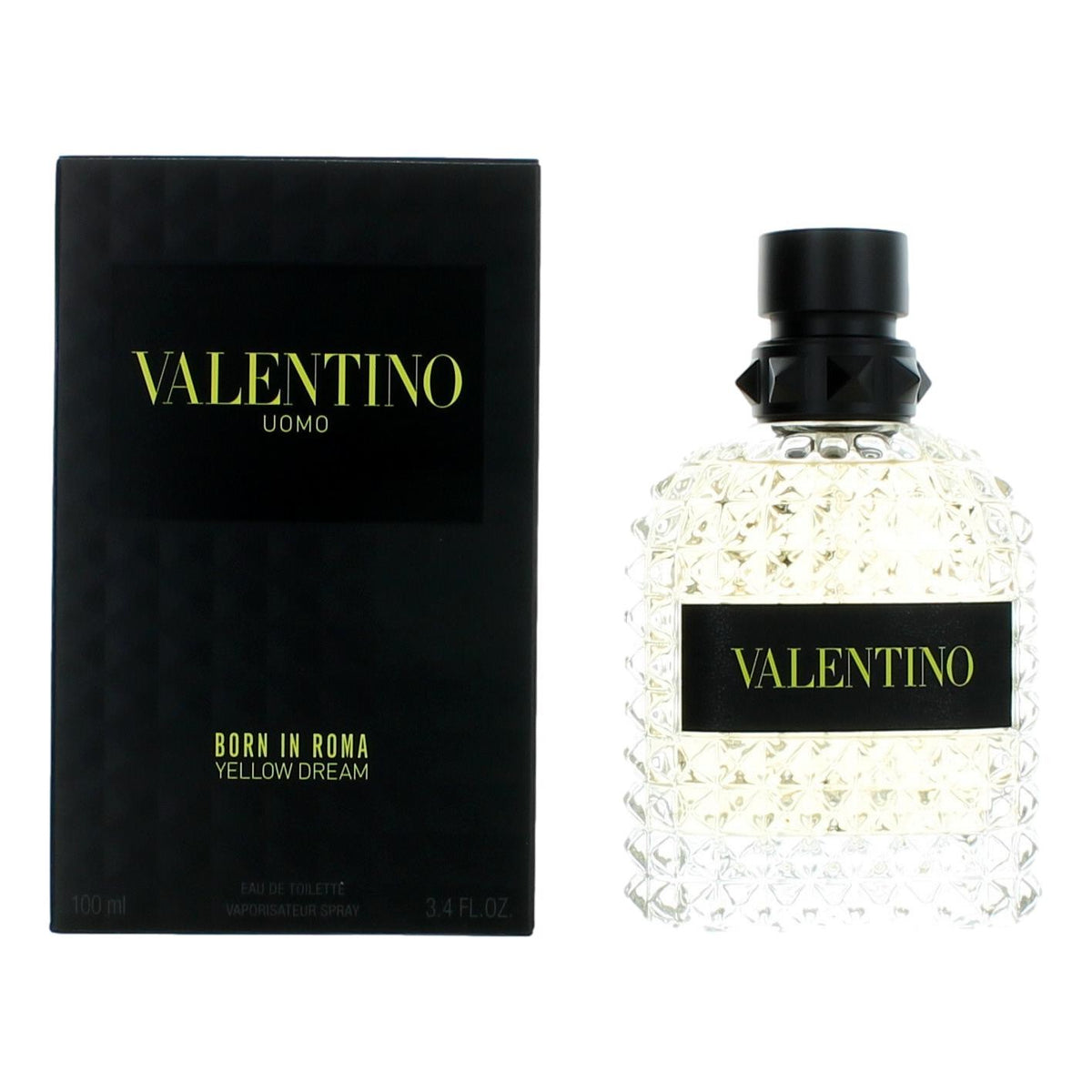 UOMO BORN IN ROMA YELLOW DREAM/VALENTINO EDT SPRAY 3.4 OZ (100 ML) (M)