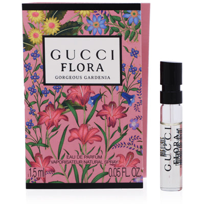 GUCCI FLORA GORGEOUS GARDENIA/GUCCI EDP SPRAY VIAL 0.05 OZ (1.5 ML) (W)