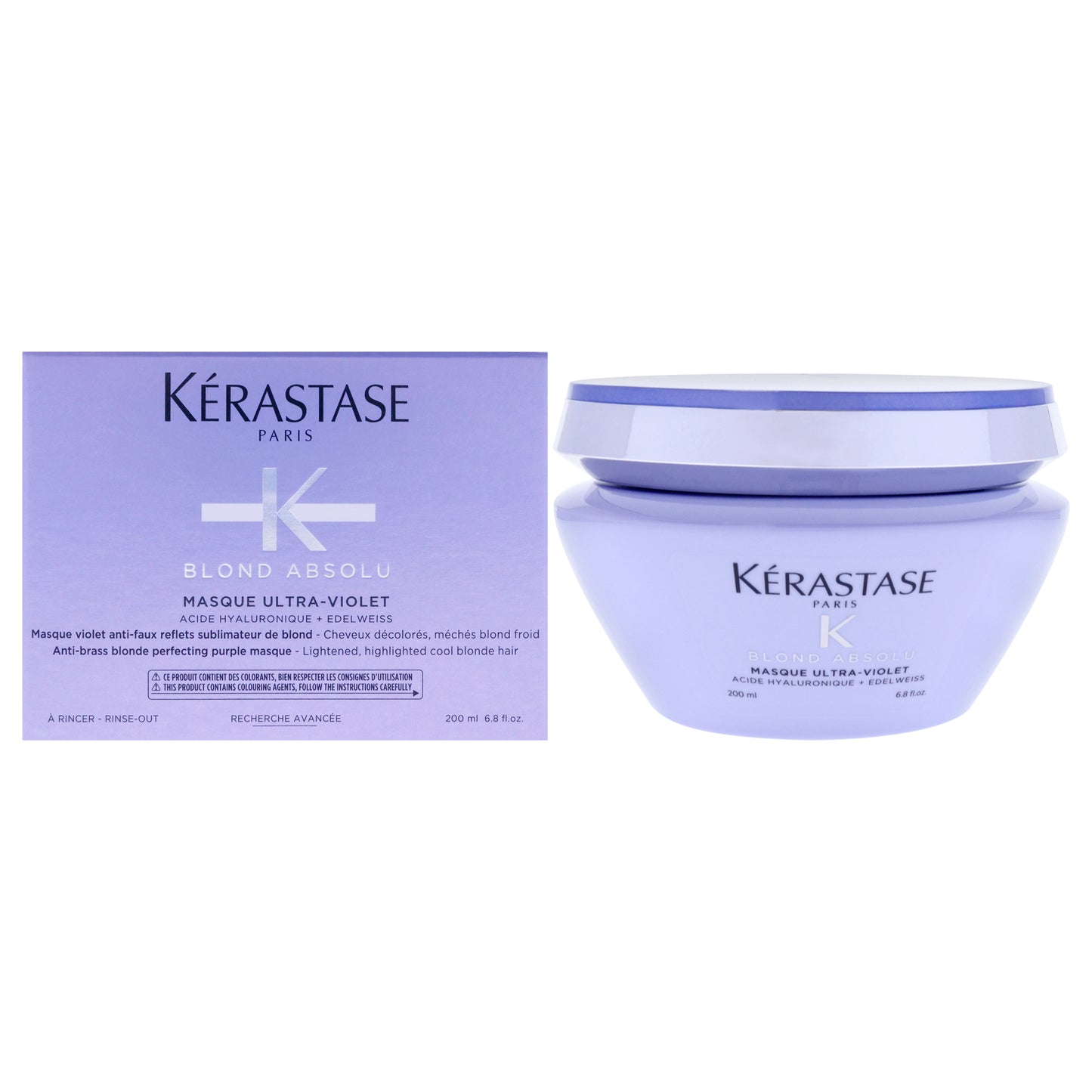 Blond Absolu Ultra Violet Masque by Kerastase for Unisex - 6.8 oz Mask