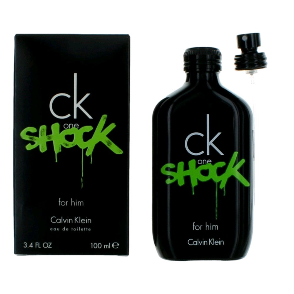 CK One Shock For Him by Calvin Klein for Men - 3.4 oz EDT Spray