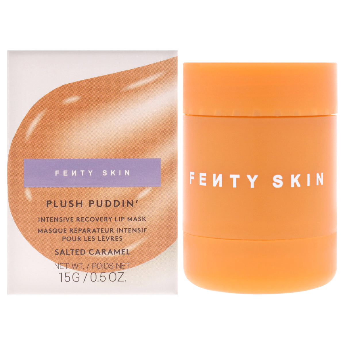 Plush Puddin Intensive Recovery Lip Mask - Salted Caramel by Fenty Beauty for Women - 0.5 oz Lip Mask
