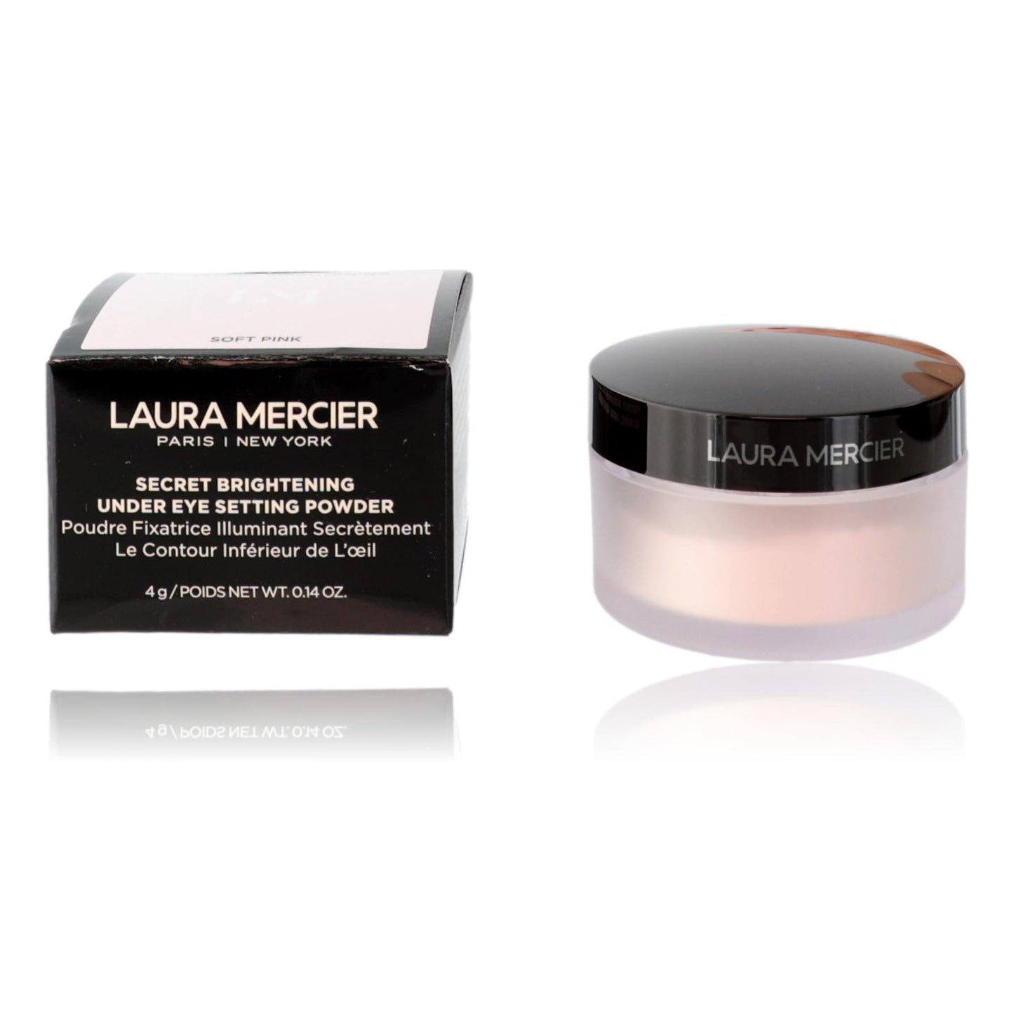 Laura Mercier Secret Brightening Powder by Laura Mercier, .14 oz Under Eye Setting Powder - Soft Pink