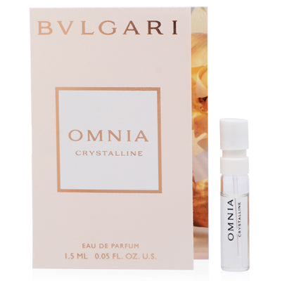 OMNIA CRYSTALLINE/BVLGARI EDP SPRAY VIAL 0.04 OZ (1.2 ML) (W)