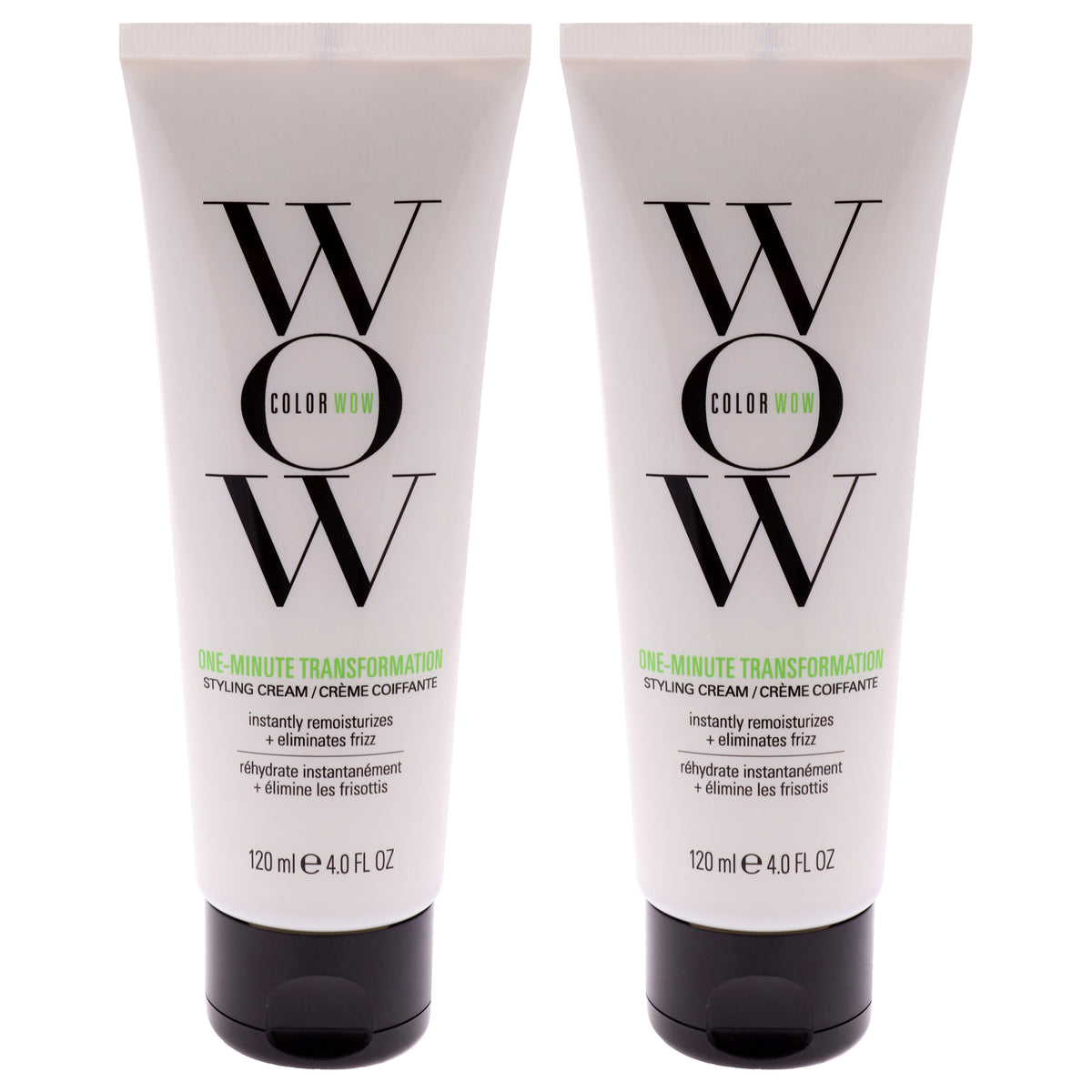 One Minute Transformation Styling Cream by Color Wow for Unisex - 4 oz Cream - Pack of 2