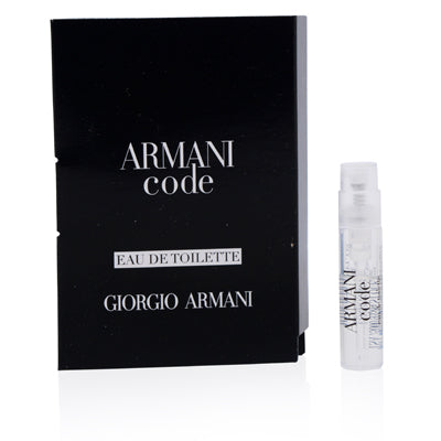 ARMANI CODE FOR MEN/GIORGIO ARMANI EDT SPRAY VIAL 0.04 OZ (1.2 ML) (M)