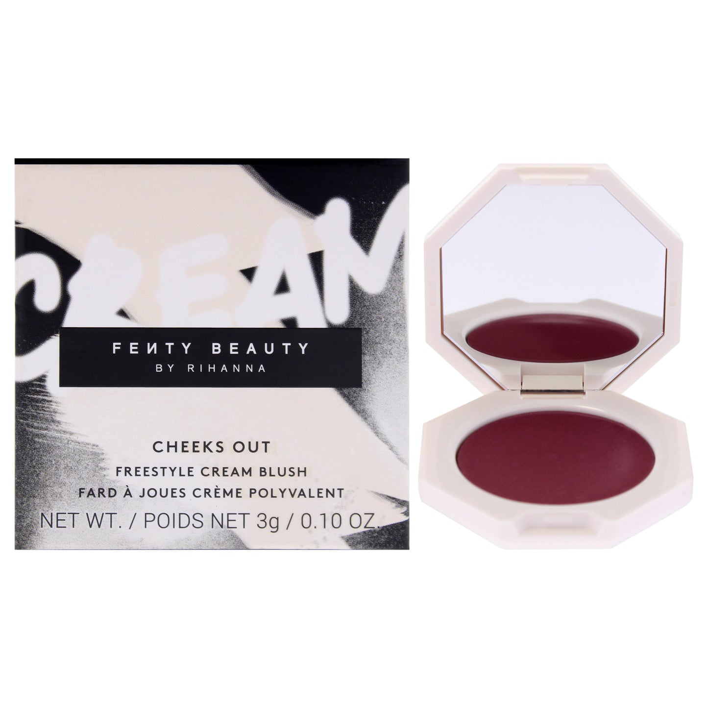 Cheeks Out Freestyle Cream Blush - 09 Cool Berry by Fenty Beauty for Women - 0.10 oz Blush