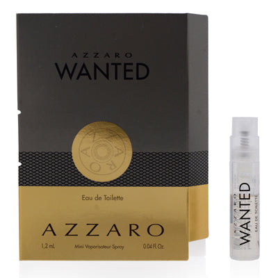 AZZARO WANTED/AZZARO EDT SPRAY 0.04 OZ (1.2 ML) (M) SAMPLE
