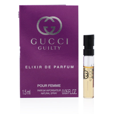 GUCCI GUILTY ELIXIR/GUCCI EDP SPRAY VIAL 0.05 OZ (1.5 ML) (W)