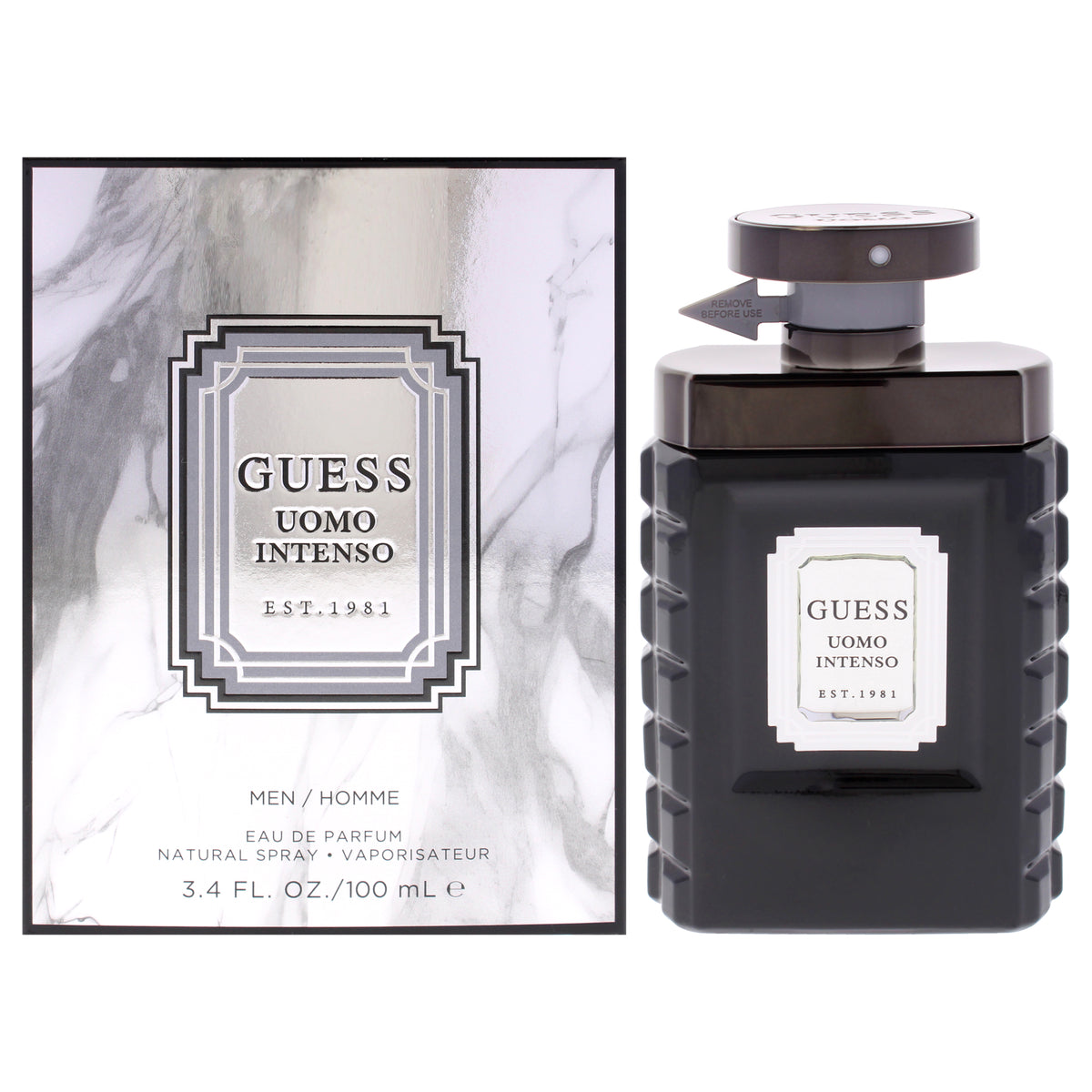 Guess Uomo Intenso by Guess for Men - 3.4 oz EDP Spray