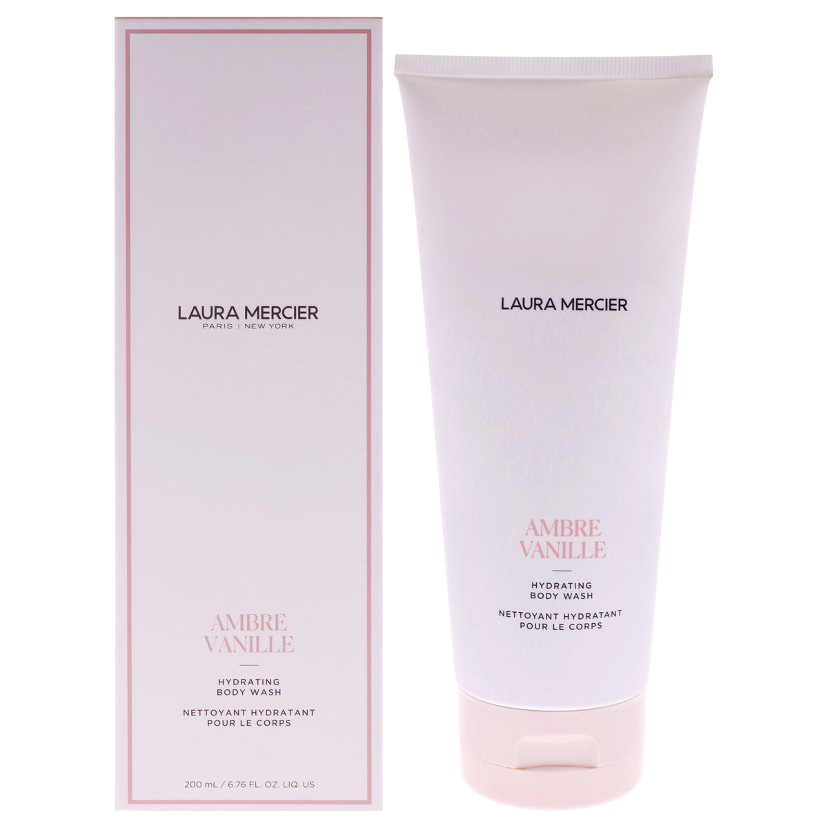 Hydrating Body Wash - Ambre Vanille by Laura Mercier for Women - 6.76 oz Body Wash