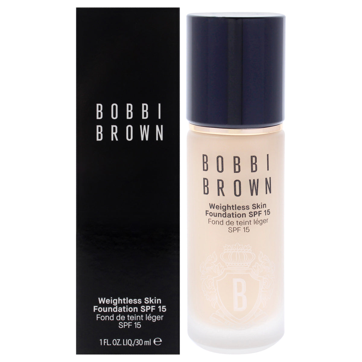 Weightless Skin Foundation SPF 15 - N-020 Neutral Ivory by Bobbi Brown for Women - 1 oz Foundation