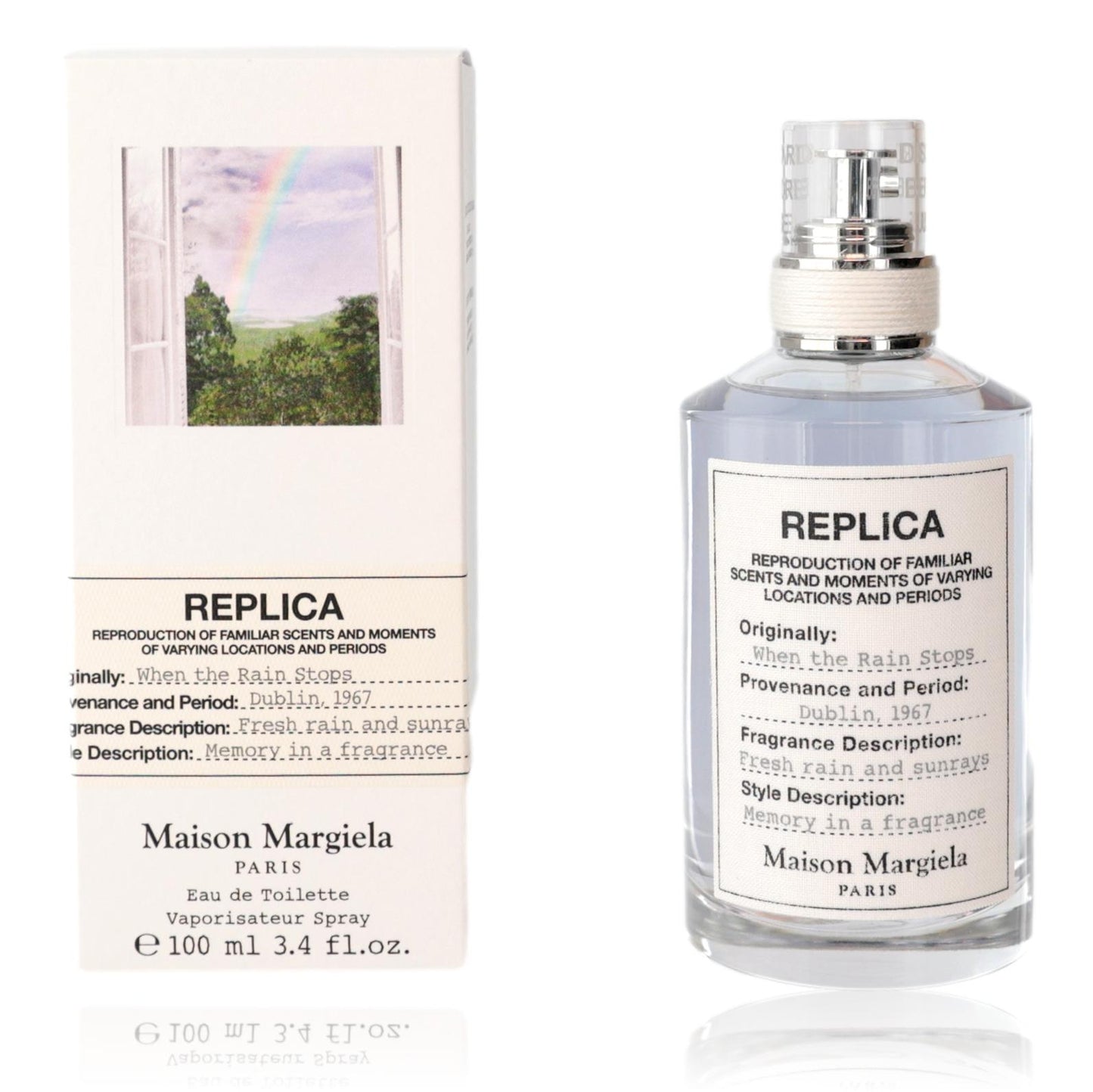 Replica When The Rain Stop by Maison Margiela for Unisex - 3.4 oz EDT Spray