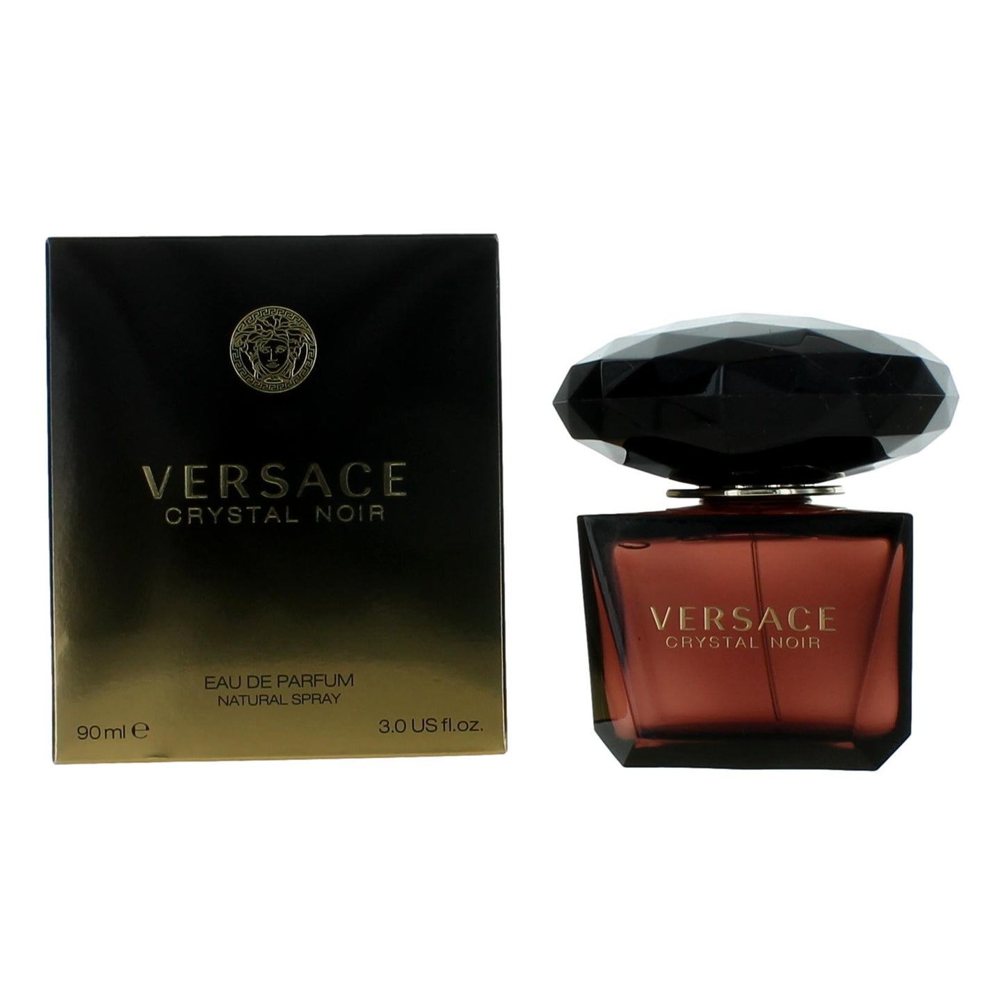 Versace Crystal Noir by Versace for Women - 3 oz EDP Spray