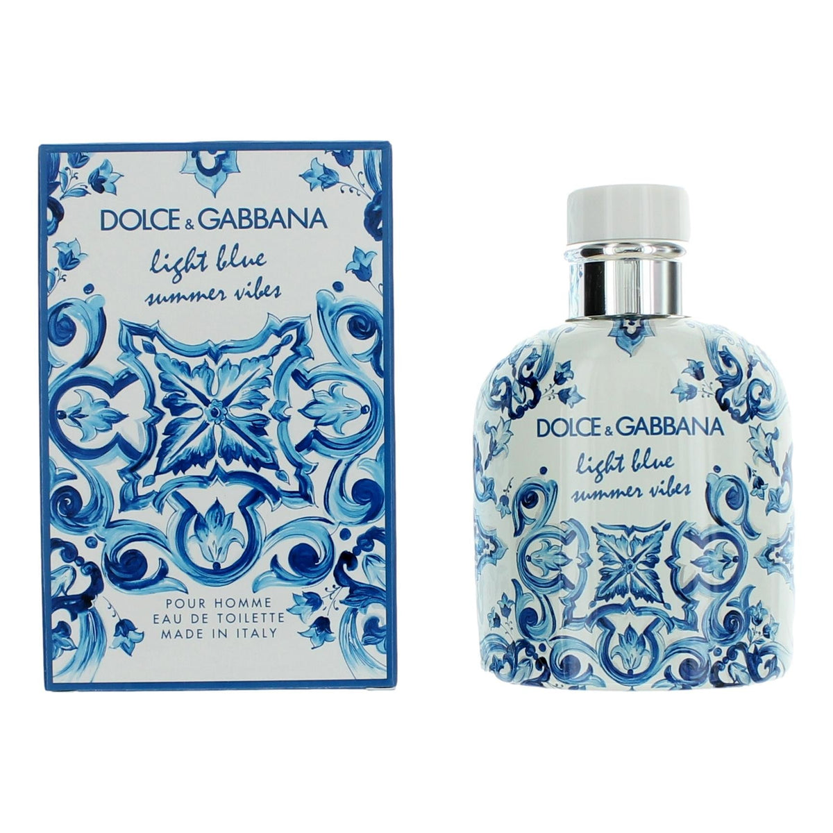 Light Blue Summer Vibes by Dolce and Gabbana for Men - 4.2 oz EDT Spray
