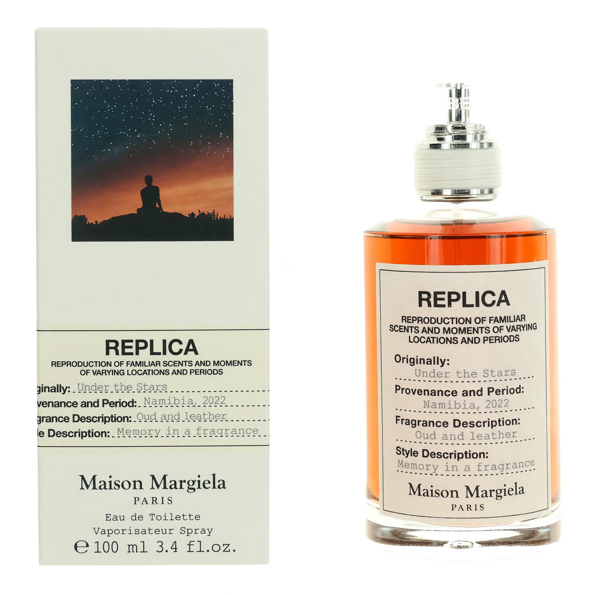 Replica Under The Stars by Maison Margiela for Unisex - 3.4 oz EDT Spray