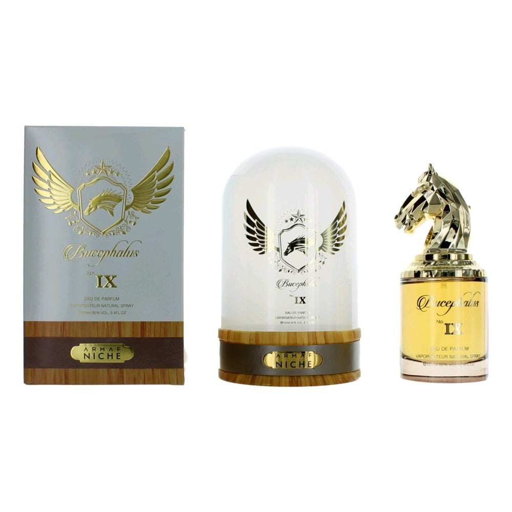 Niche Bucephalus No. IX by Armaf, 3.4 oz EDP Spray for Unisex