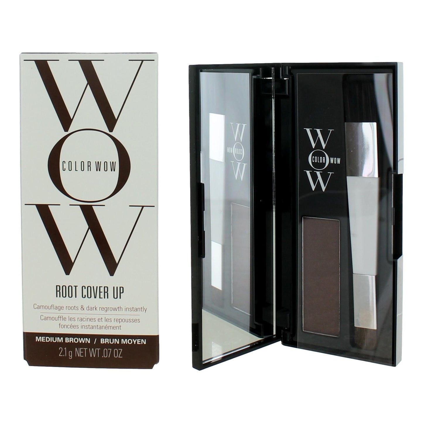 Root Cover Up - Medium Brown by Color Wow for Women - 0.07 oz Hair Color