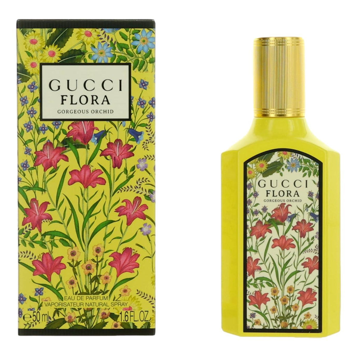 Flora Gorgeous - Orchid by Gucci for Women - 1.6 oz EDP Spray