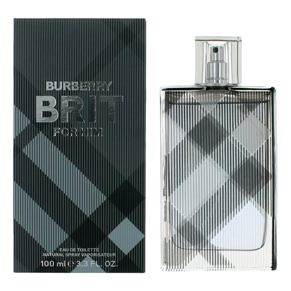 Burberry Brit by Burberry for Men - 3.3 oz EDT Spray
