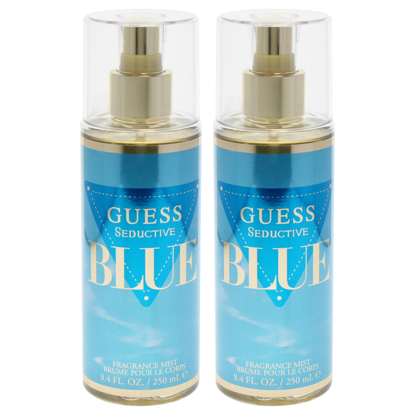 Guess Seductive Blue by Guess for Women - 8.4 oz Fragrance Mist - Pack of 2