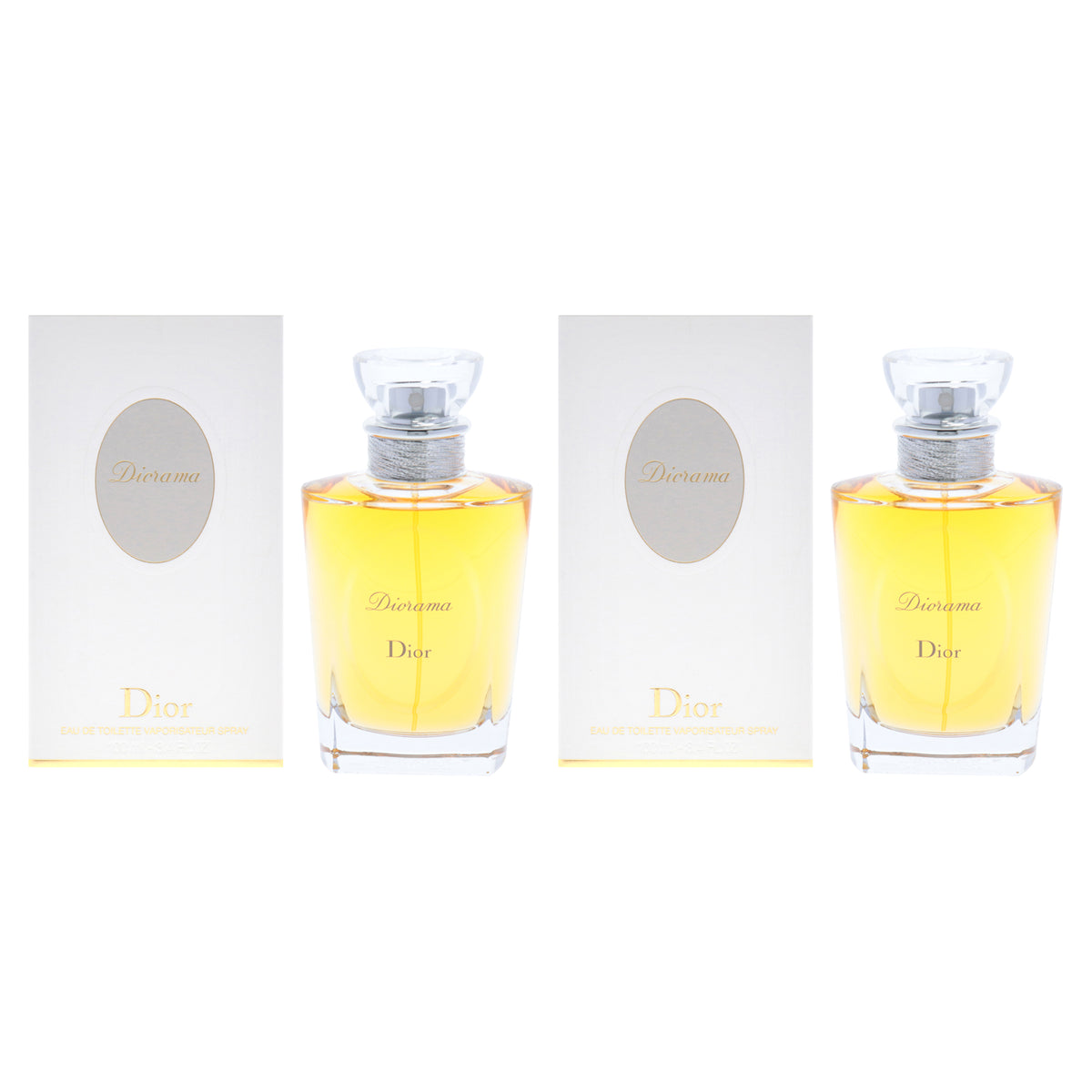 Diorama by Christian Dior for Women - 3.4 oz EDT Spray - Pack of 2