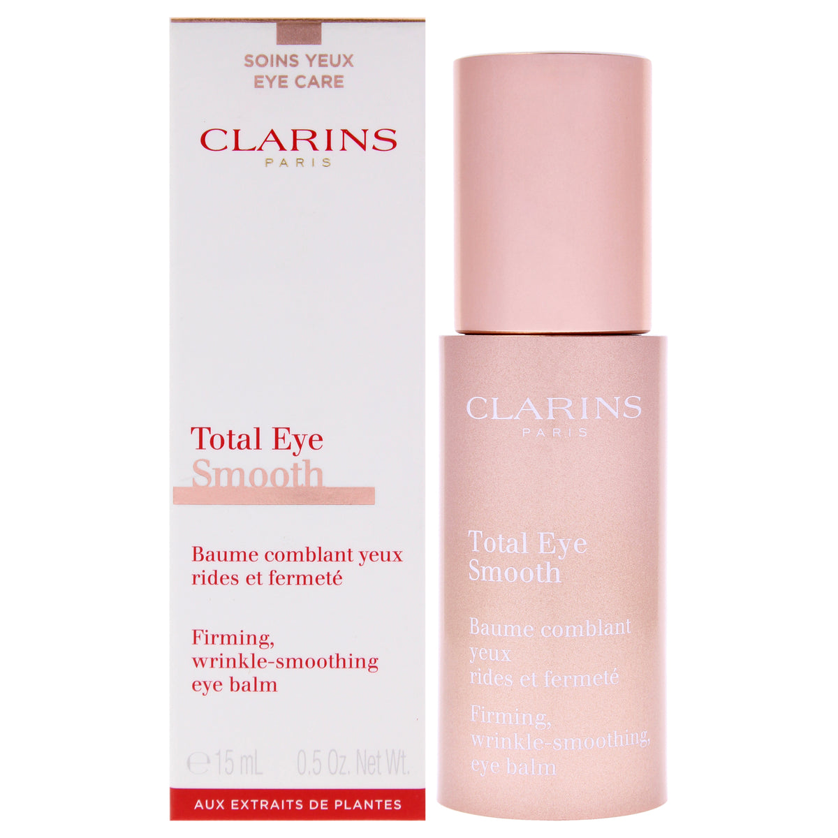 Total Eye Smooth by Clarins for Unisex - 0.5 oz Balm