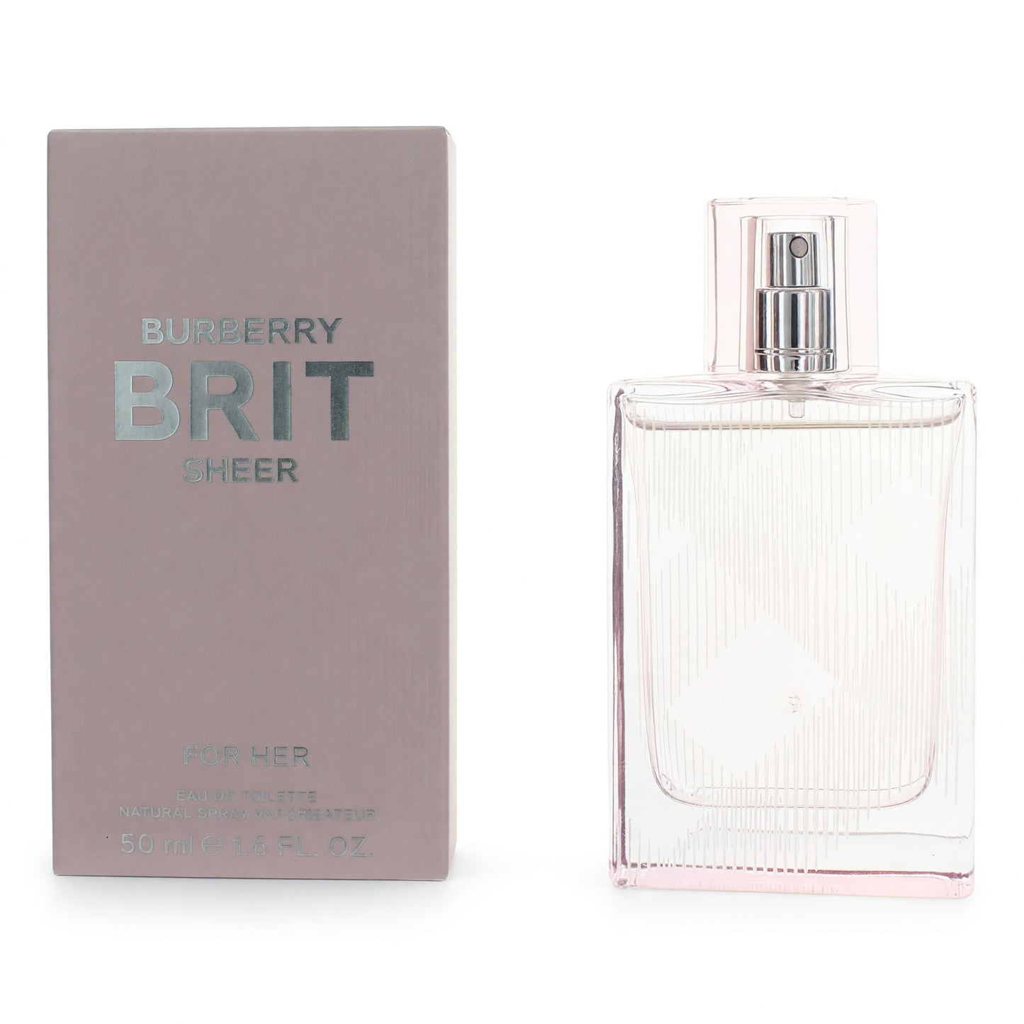 Brit Sheer by Burberry, 1.6 oz Eau De Toilette Spray for Women