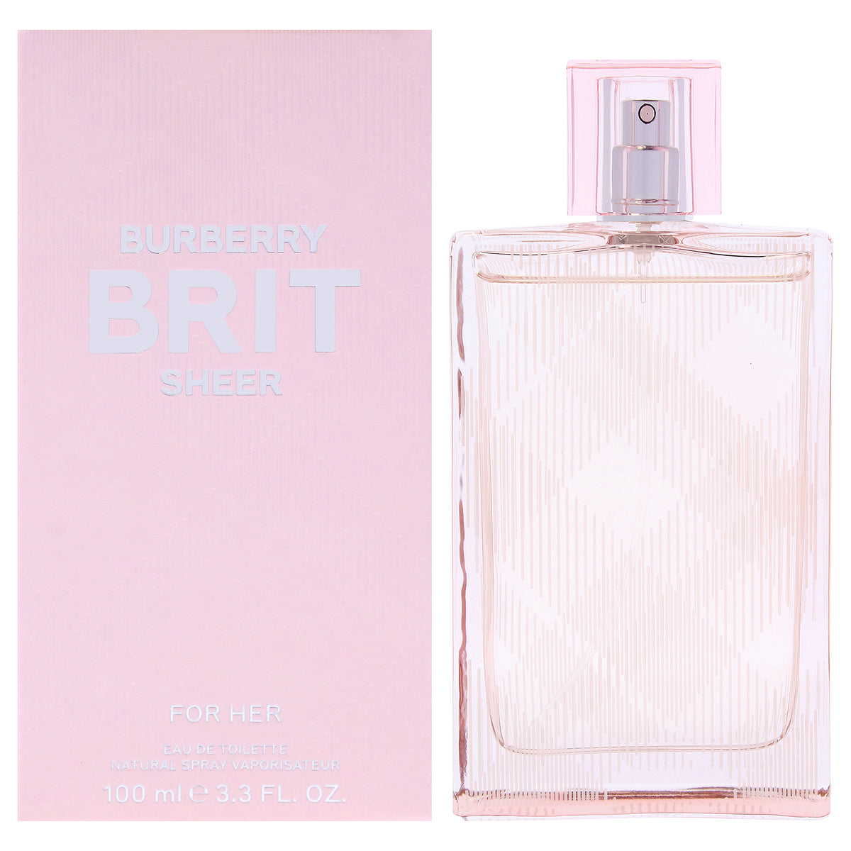 Burberry Brit Sheer by Burberry for Women - 3.3 oz EDT Spray