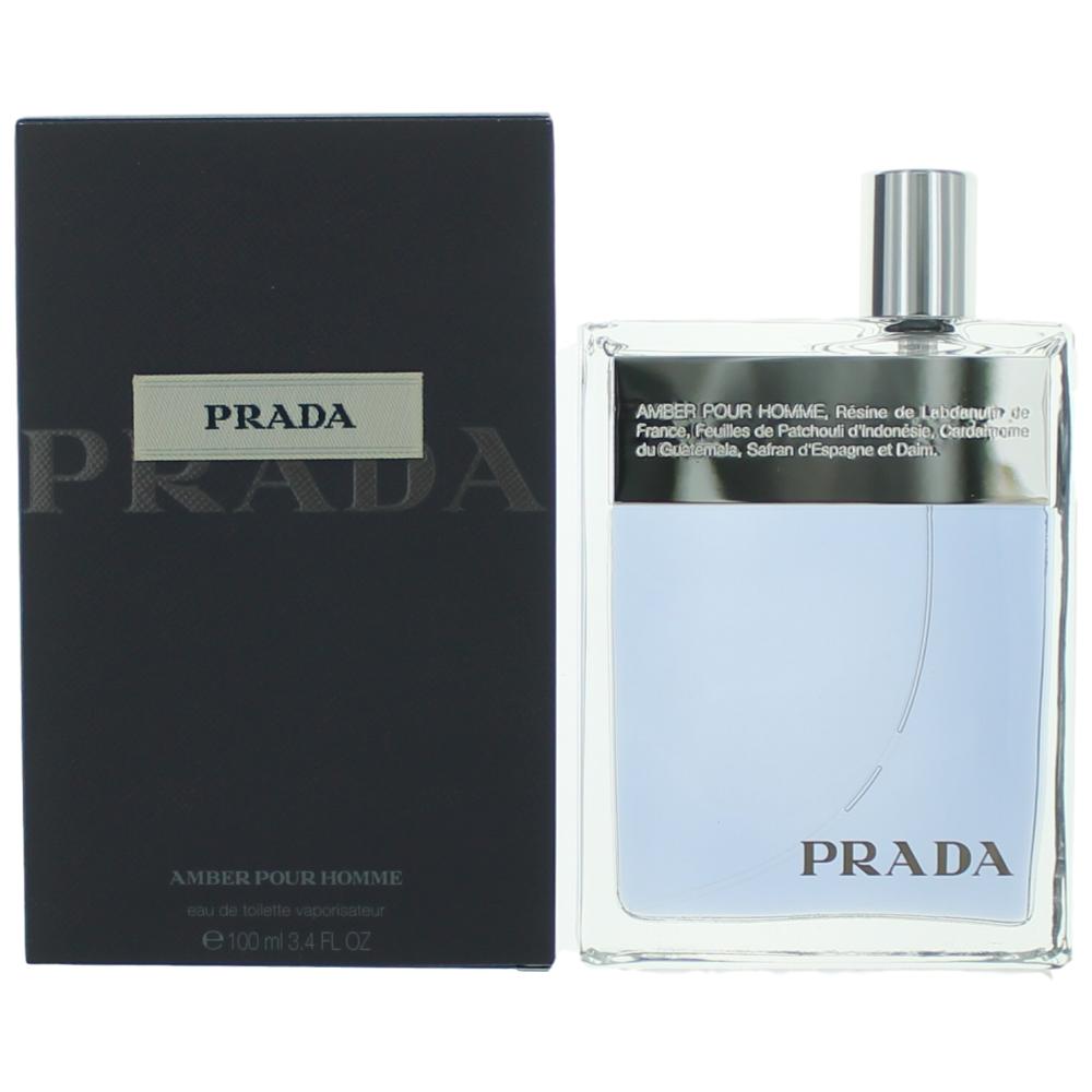 Prada Amber Pour Homme by Prada for Men - 3.4 oz EDT Spray