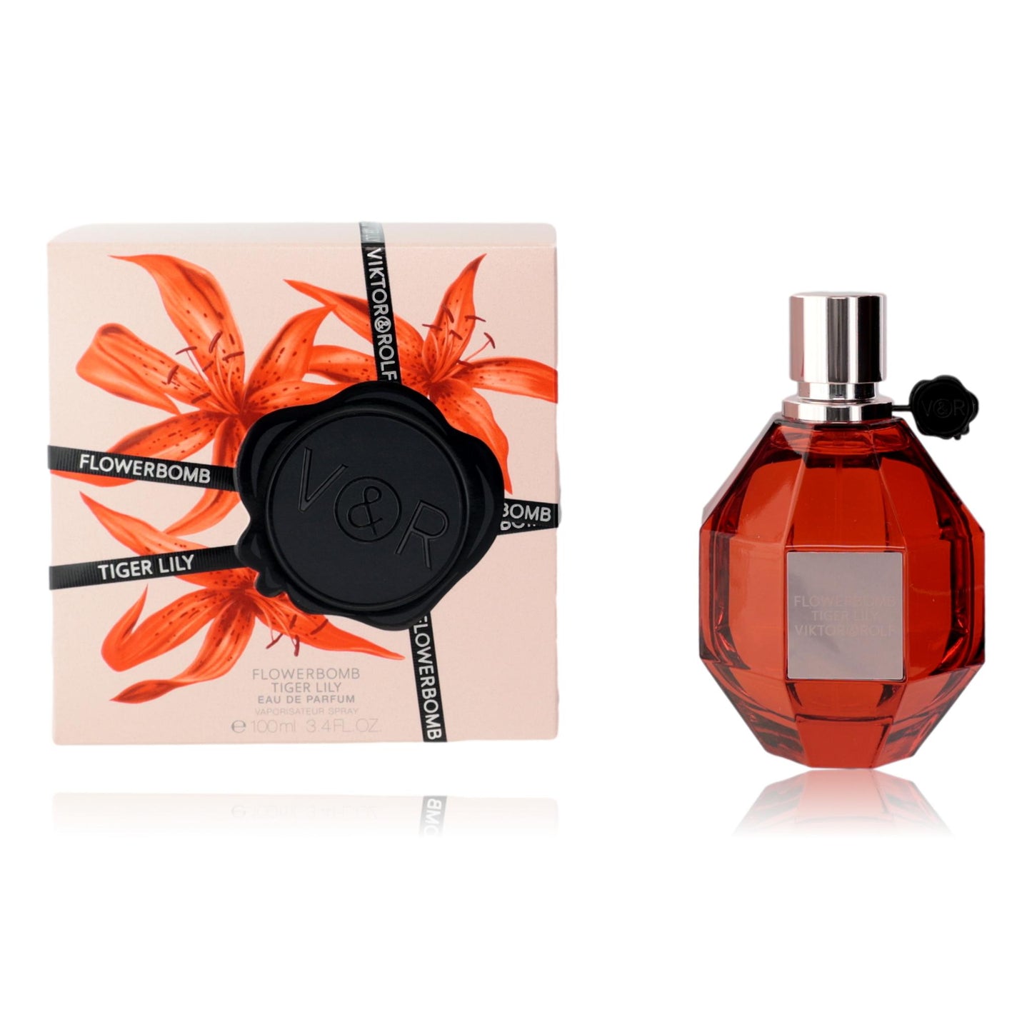 Flowerbomb Tiger Lily by Viktor and Rolf for Women - 3.4 oz EDP Spray