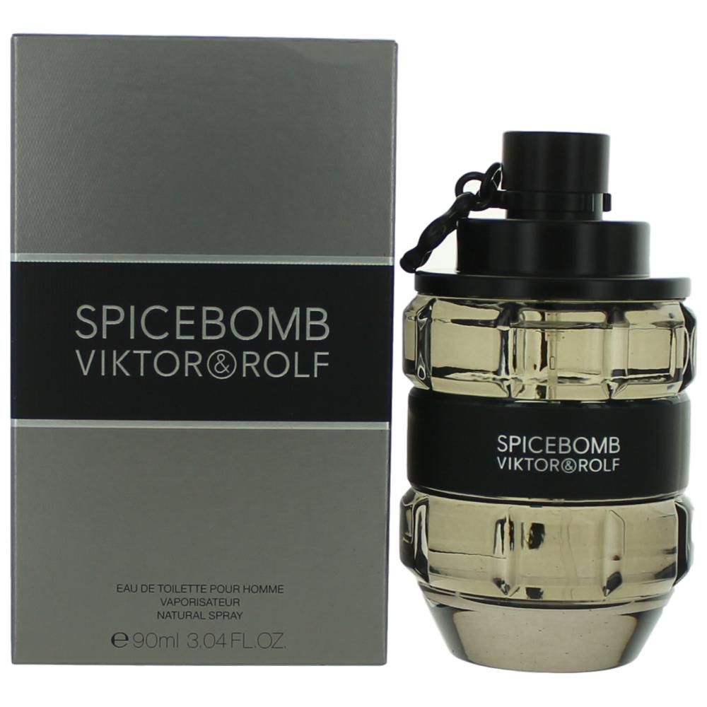 Spicebomb by Viktor and Rolf for Men - 3.04 oz EDT Spray