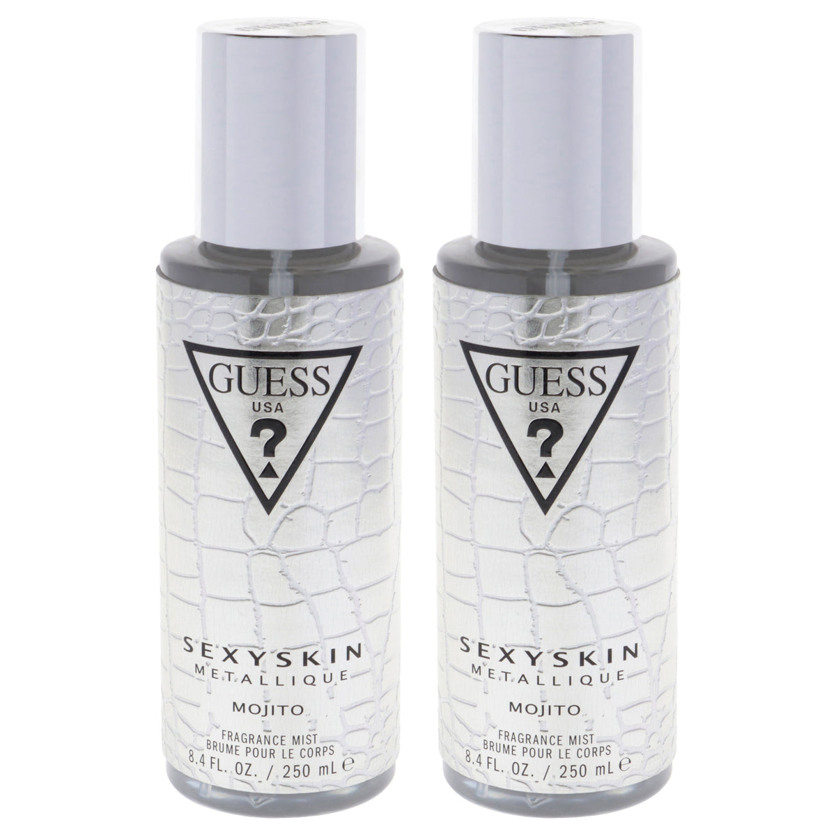 Guess Sexy Skin Metallique - Mojito by Guess for Women - 8.4 oz Fragrance Mist - Pack of 2