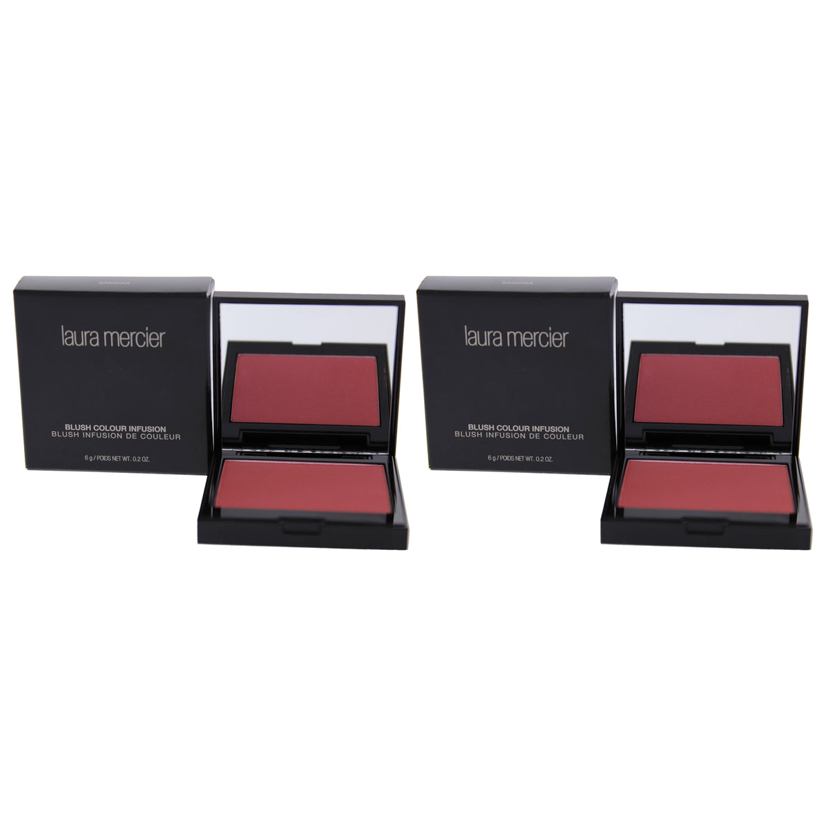Blush Colour Infusion - Sangria by Laura Mercier for Women - 0.2 oz Blush - Pack of 2