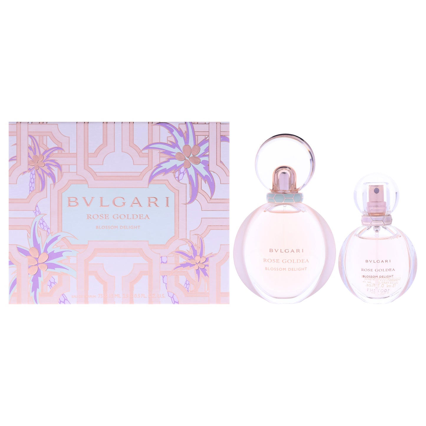 Bvlgari Rose Goldea Blossom Delight by Bvlgari for Women - 2 Pc Gift Set 2.5oz EDP Spray, 0.5oz EDP Spray