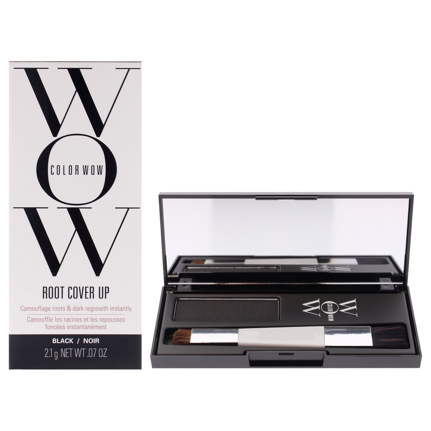 Root Cover Up - Black by Color Wow for Women - 0.07 oz Hair Color