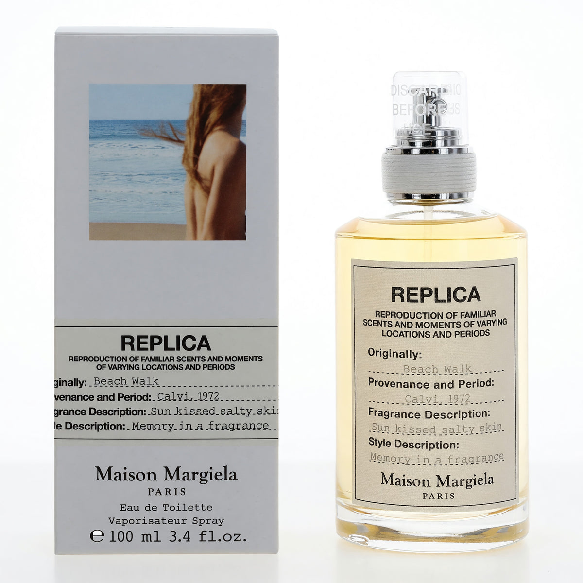Replica Beach Walk by Maison Margiela for Women - 3.4 oz EDT Spray