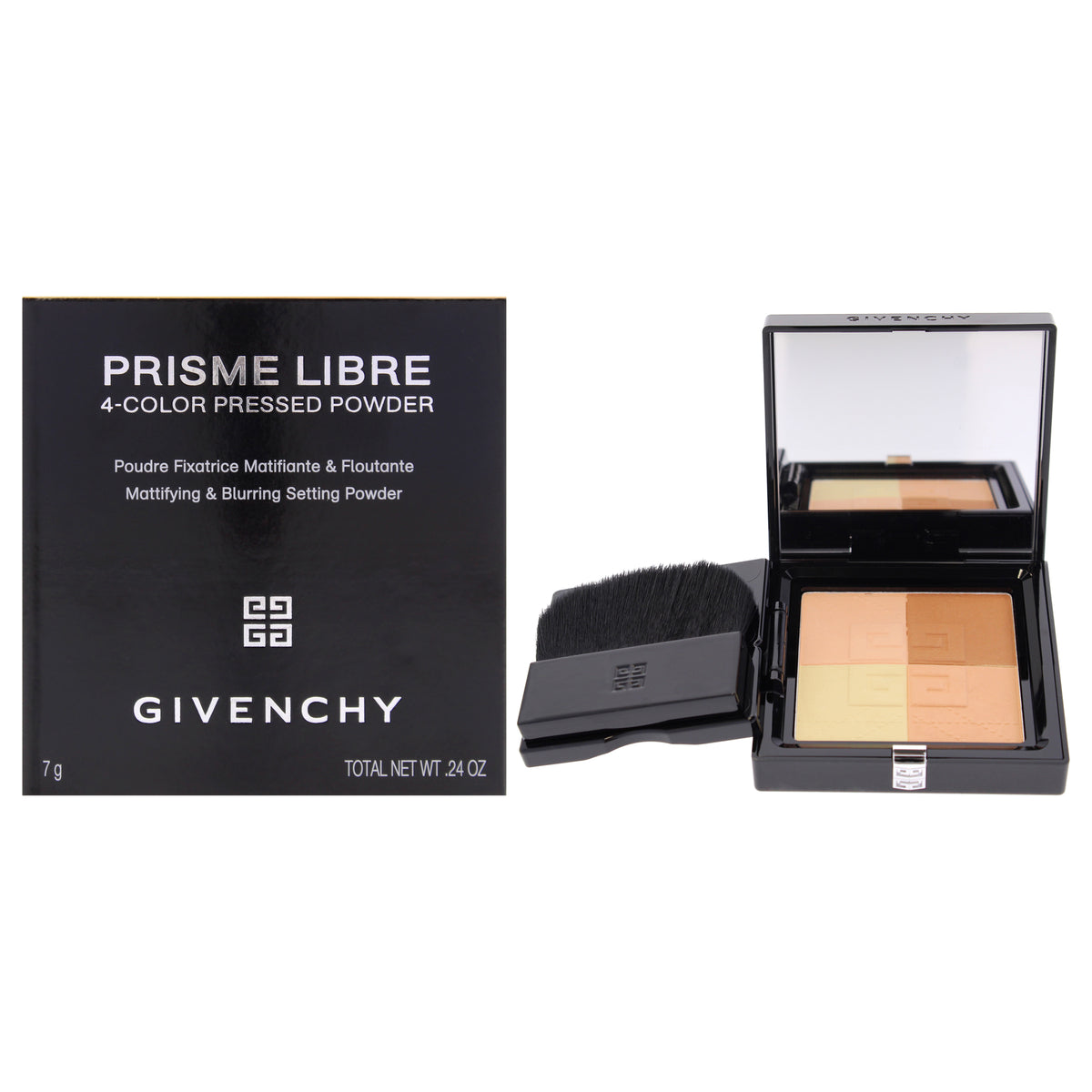Prisme Libre Pressed Powder - 05 Popeline Mimosa by Givenchy for Women - 0.24 oz Powder