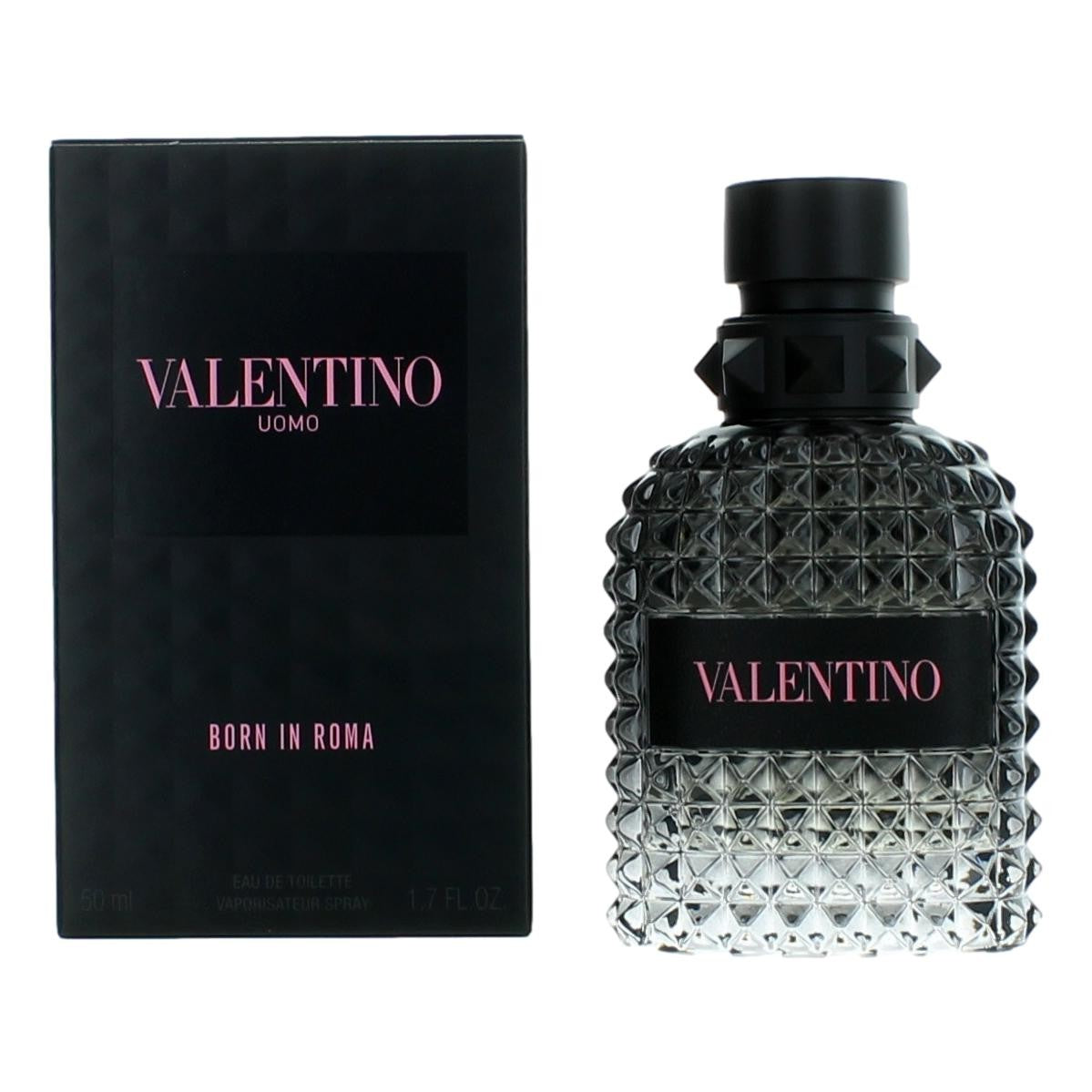 UOMO BORN IN ROMA /VALENTINO EDT SPRAY 1.7 OZ (50 ML) (M)